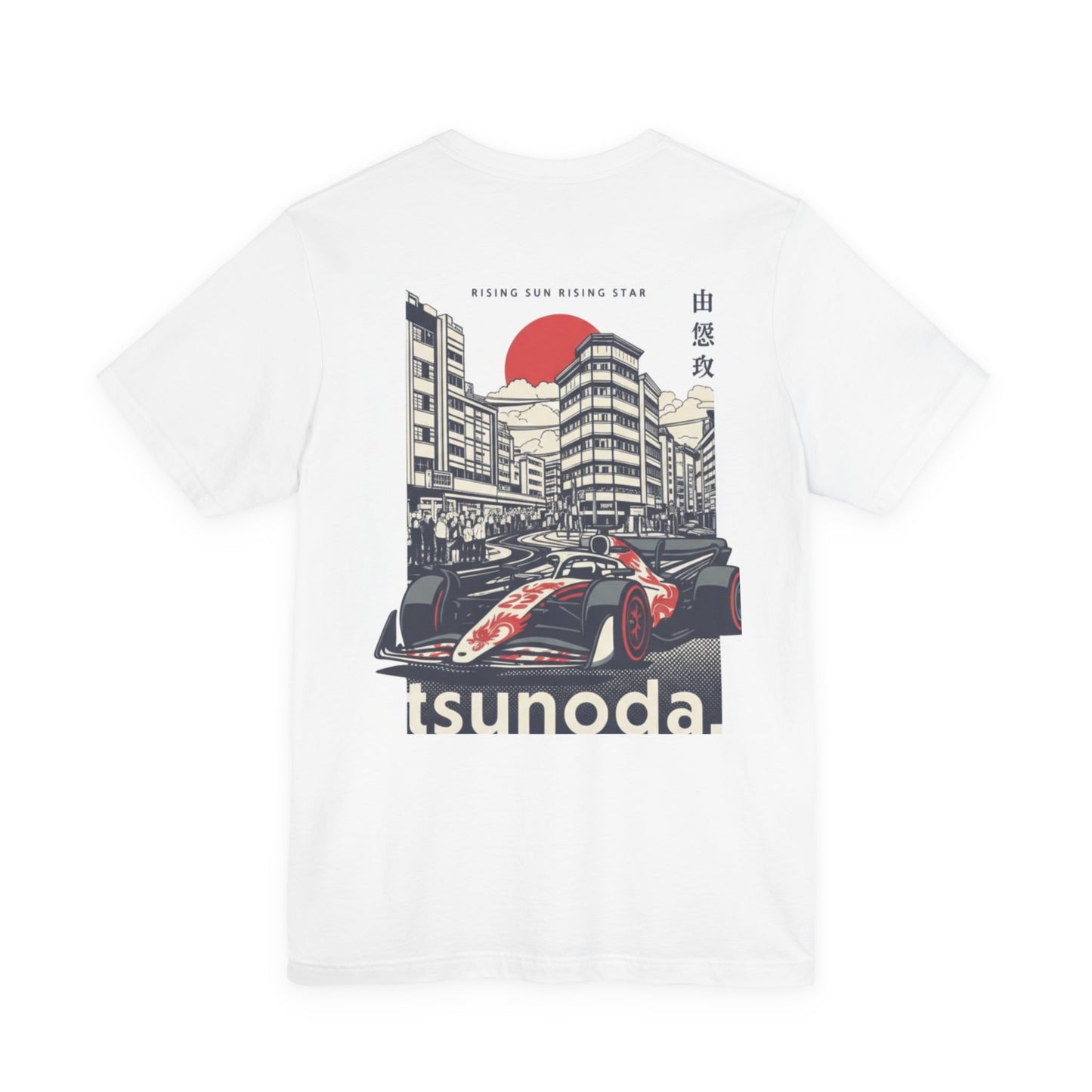 Tsunodɑ Racing Tee — Japanese Street Racing Car Graphic T-Shirt