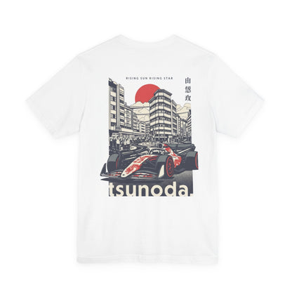 Tsunodɑ Racing Tee — Japanese Street Racing Car Graphic T-Shirt