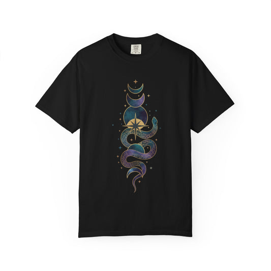 Cosmic Journey Snake T-Shirt