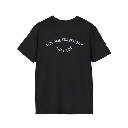Time Traveler Raccoon T-Shirt — "The Time Traveller's Co-Pilot" Graphic Tee