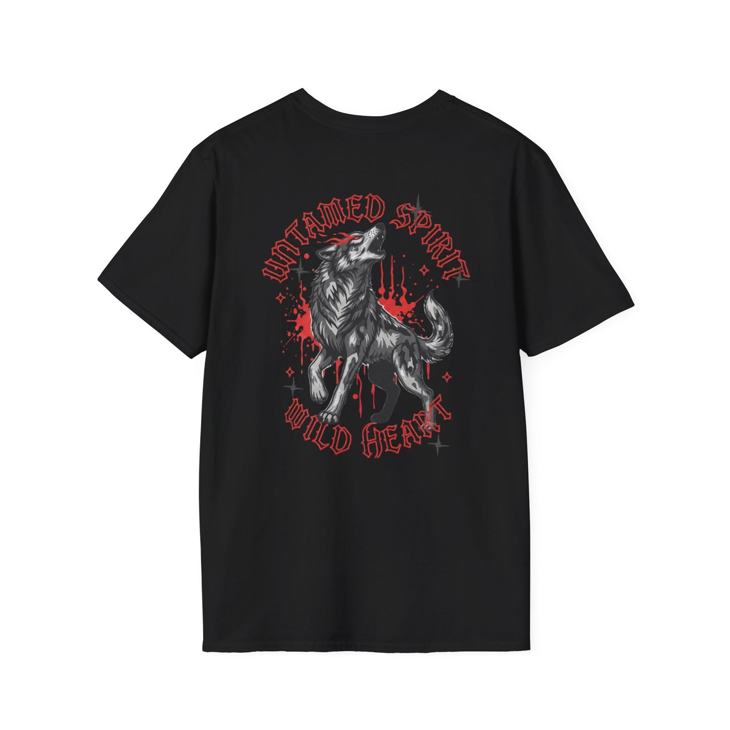 Howled Spirit Wolf Graphic Tee