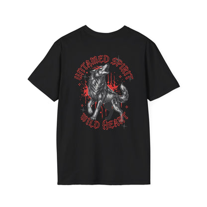 Howled Spirit Wolf Graphic Tee