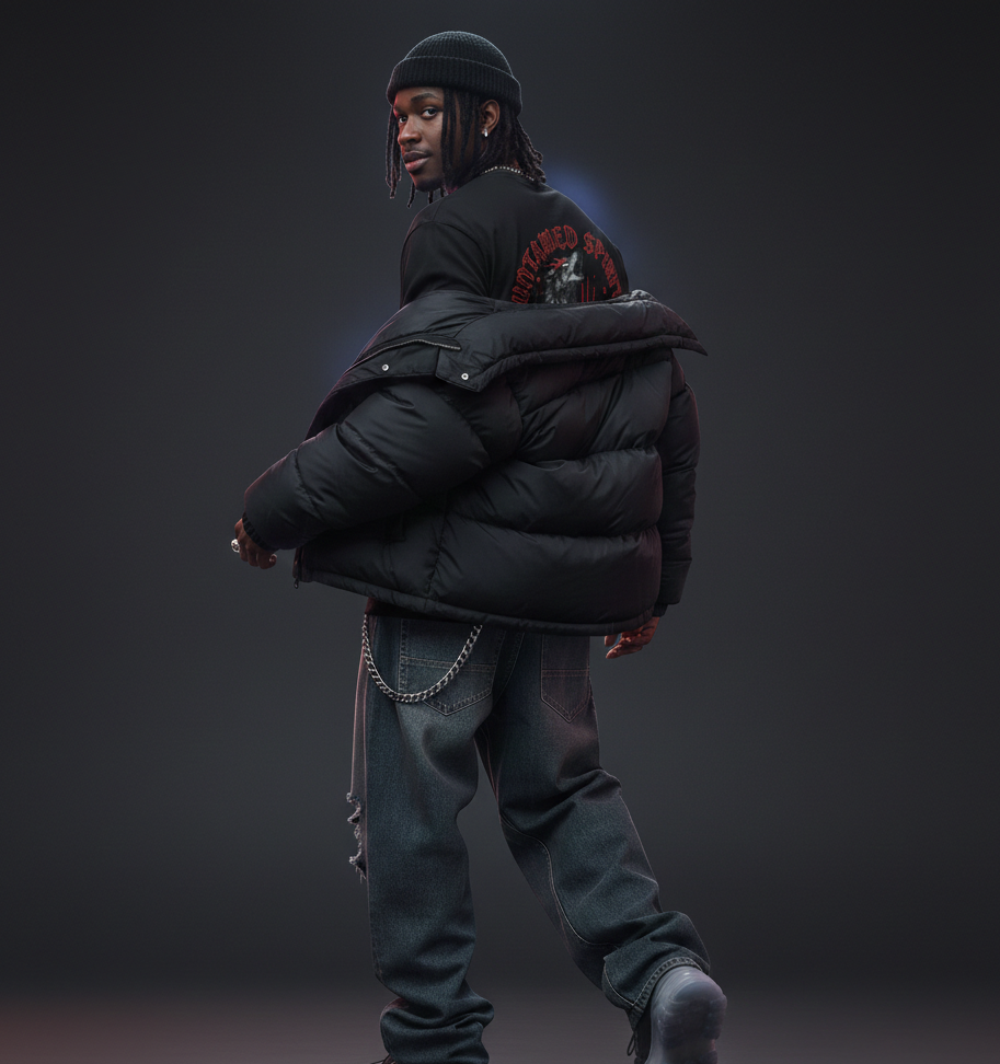 Howled Spirit Wolf Graphic Tee