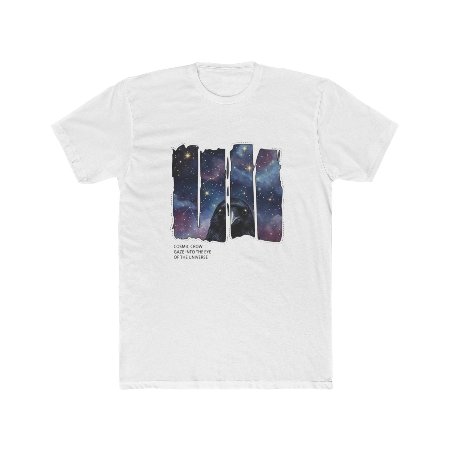 Galaxy Night Sky T‑Shirt — Cosmic Moon & Stars Graphic Tee