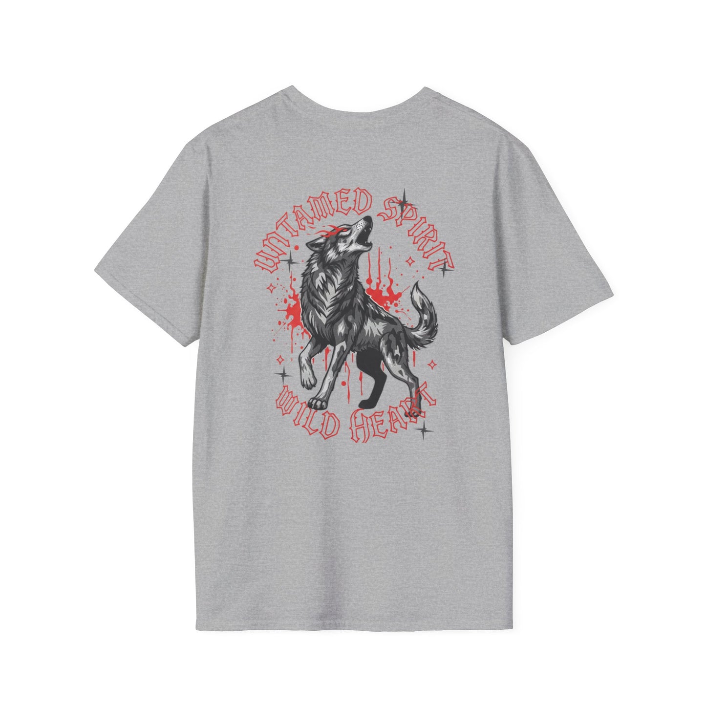 Howled Spirit Wolf Graphic Tee