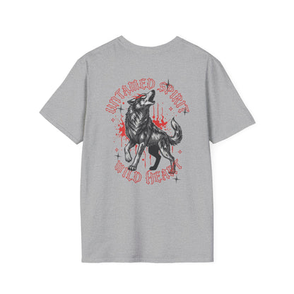 Howled Spirit Wolf Graphic Tee