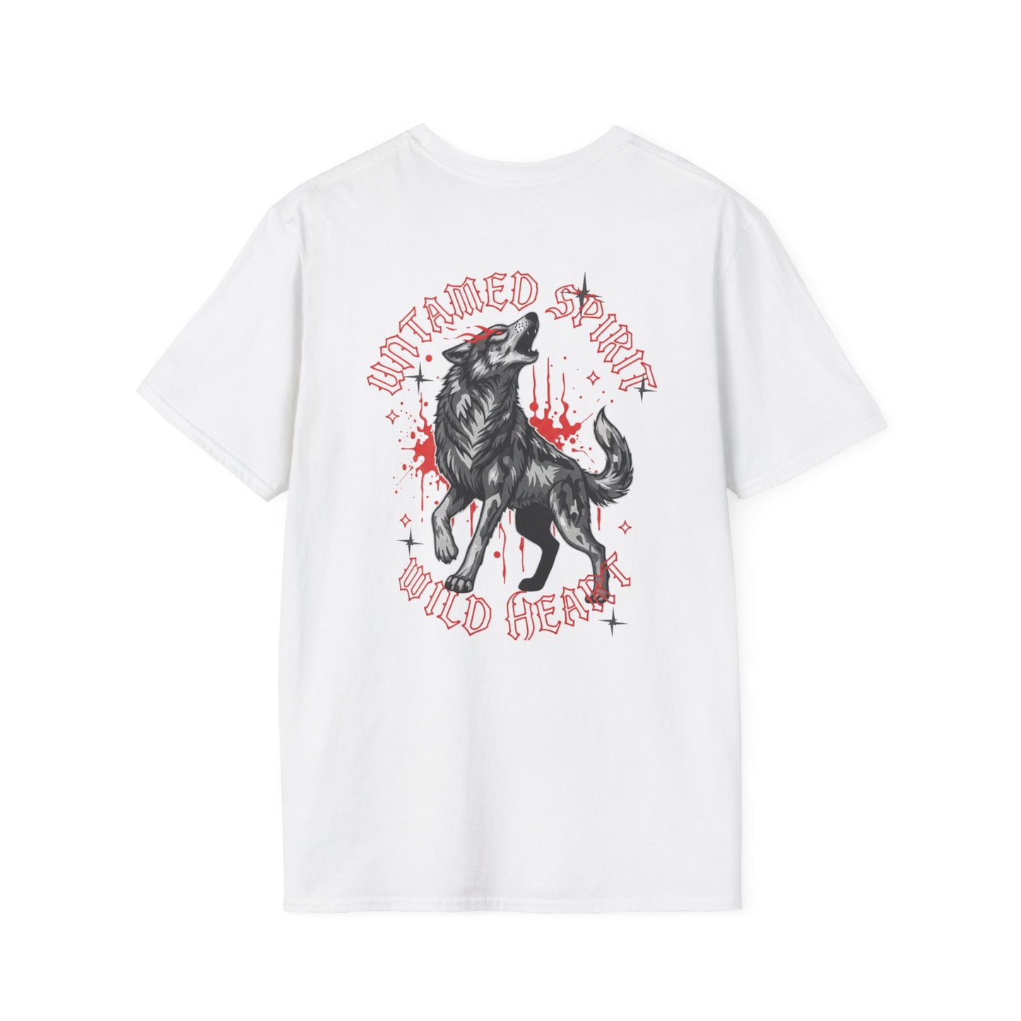Howled Spirit Wolf Graphic Tee
