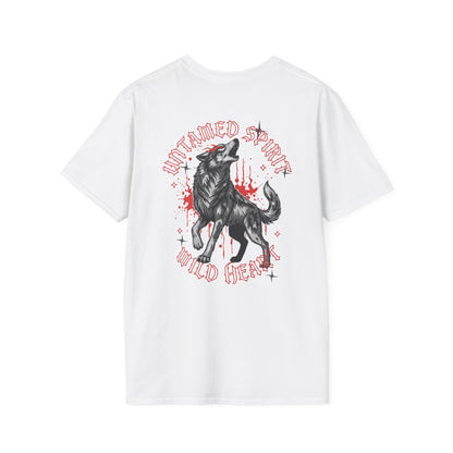 Howled Spirit Wolf Graphic Tee